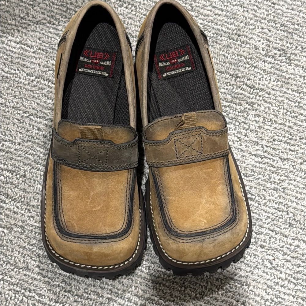 UB Casual Brown Leather Shoes